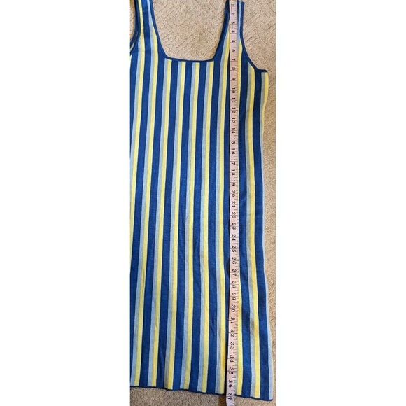 Lulus Nayeli Striped Bodycon Sweater Square Neck Stretch Dress Size XL - Picture 7 of 10